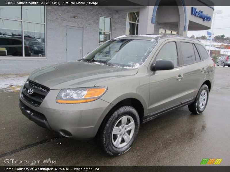 Natural Khaki / Beige 2009 Hyundai Santa Fe GLS 4WD