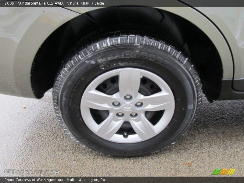 Natural Khaki / Beige 2009 Hyundai Santa Fe GLS 4WD