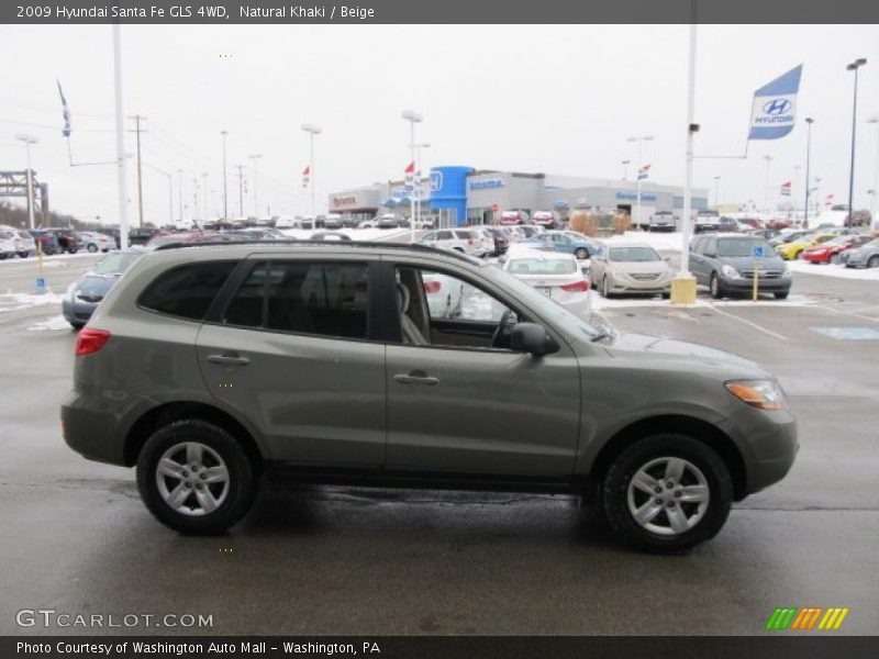 Natural Khaki / Beige 2009 Hyundai Santa Fe GLS 4WD