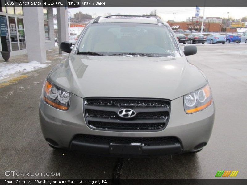 Natural Khaki / Beige 2009 Hyundai Santa Fe GLS 4WD