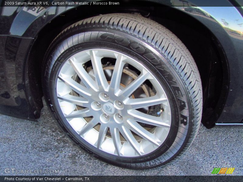 Carbon Flash Metallic / Morocco Brown 2009 Saturn Aura XR V6