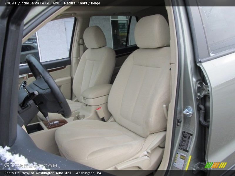 Natural Khaki / Beige 2009 Hyundai Santa Fe GLS 4WD