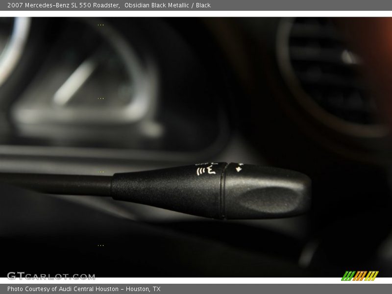 Obsidian Black Metallic / Black 2007 Mercedes-Benz SL 550 Roadster