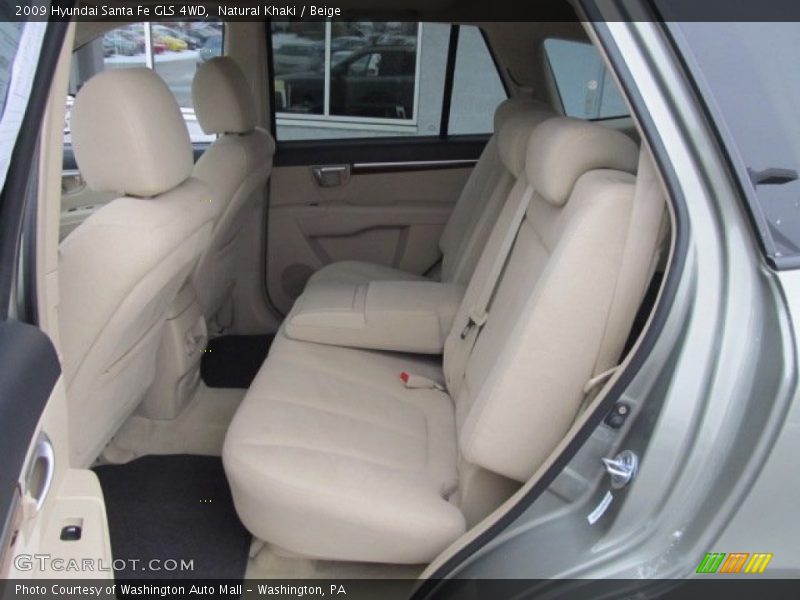 Natural Khaki / Beige 2009 Hyundai Santa Fe GLS 4WD