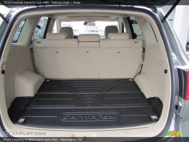 Natural Khaki / Beige 2009 Hyundai Santa Fe GLS 4WD