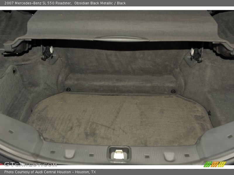 Obsidian Black Metallic / Black 2007 Mercedes-Benz SL 550 Roadster
