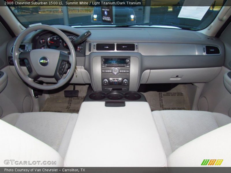 Dashboard of 2008 Suburban 1500 LS