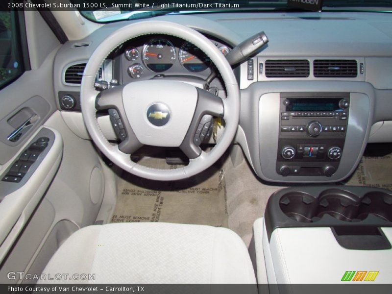 Dashboard of 2008 Suburban 1500 LS