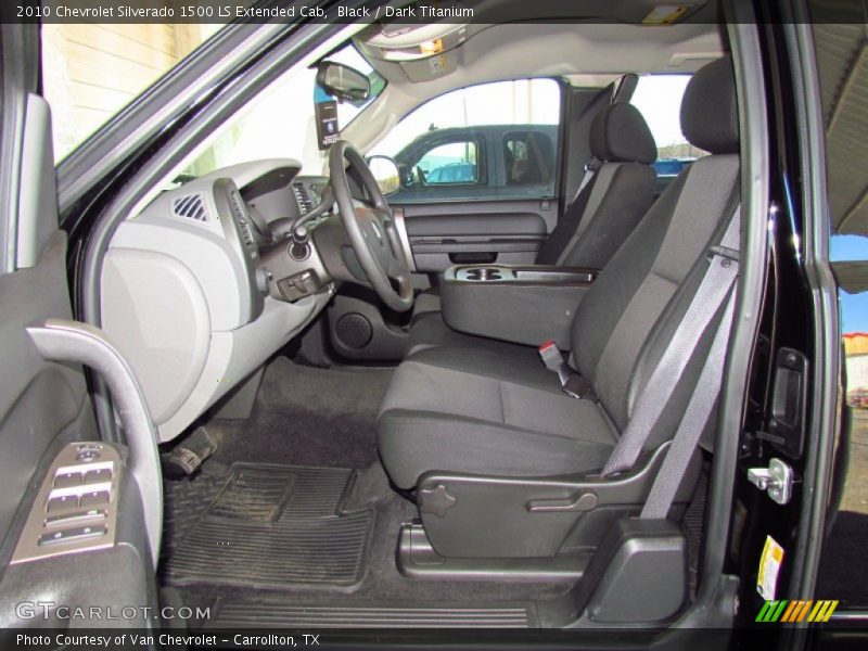 Black / Dark Titanium 2010 Chevrolet Silverado 1500 LS Extended Cab