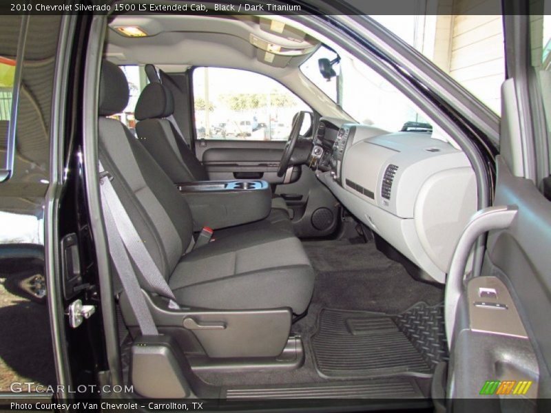 Black / Dark Titanium 2010 Chevrolet Silverado 1500 LS Extended Cab