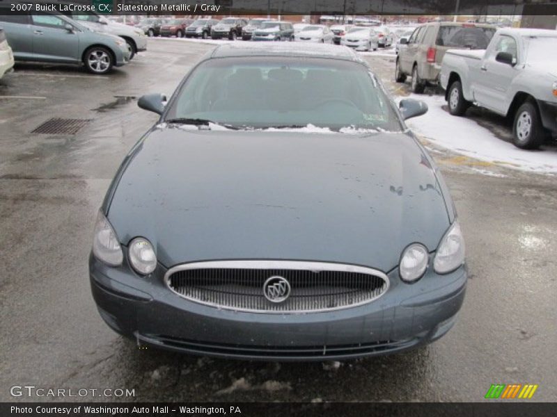 Slatestone Metallic / Gray 2007 Buick LaCrosse CX