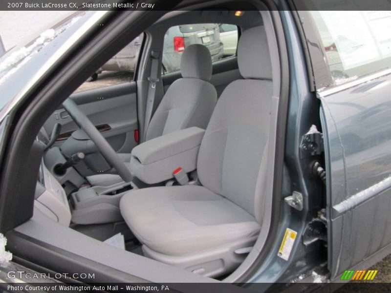 Slatestone Metallic / Gray 2007 Buick LaCrosse CX