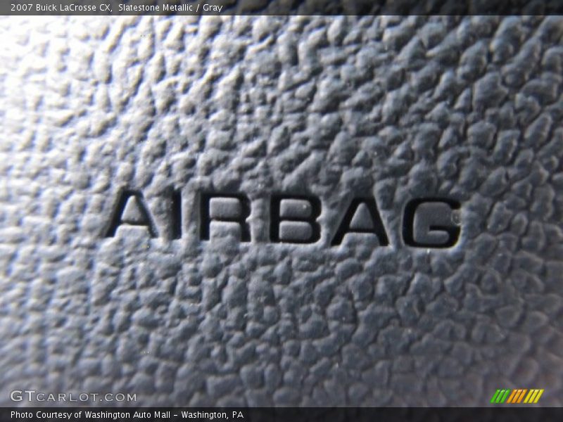 Slatestone Metallic / Gray 2007 Buick LaCrosse CX