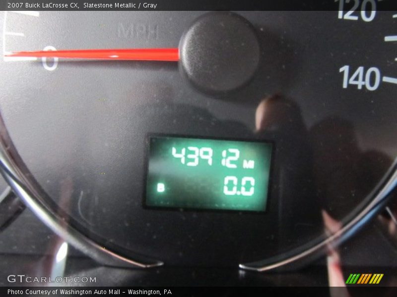 Slatestone Metallic / Gray 2007 Buick LaCrosse CX
