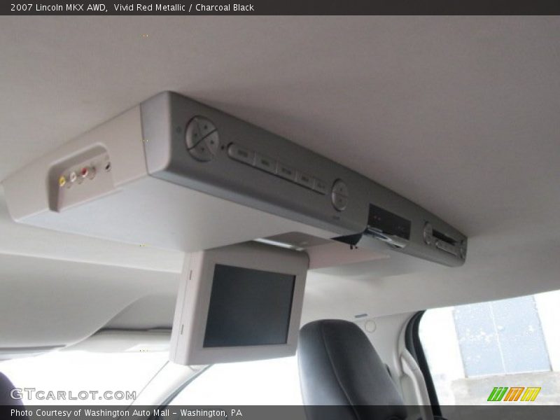 Vivid Red Metallic / Charcoal Black 2007 Lincoln MKX AWD
