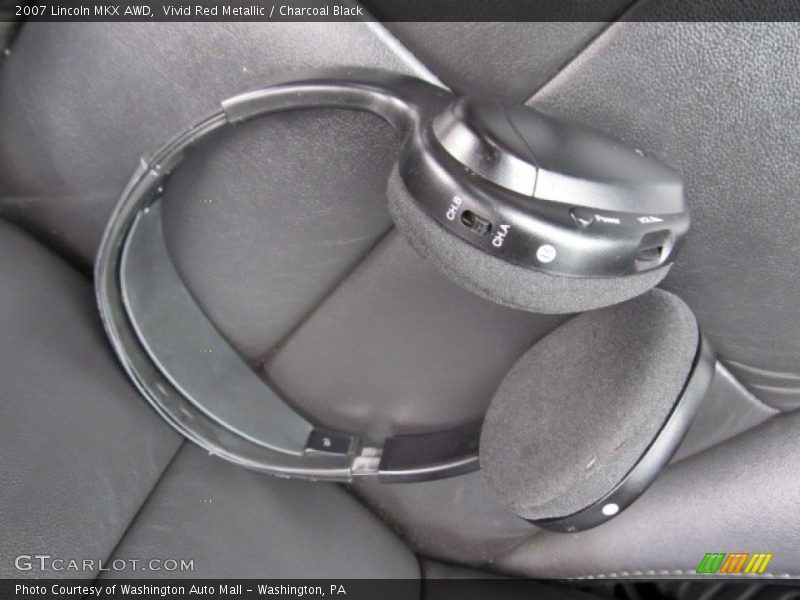 Vivid Red Metallic / Charcoal Black 2007 Lincoln MKX AWD