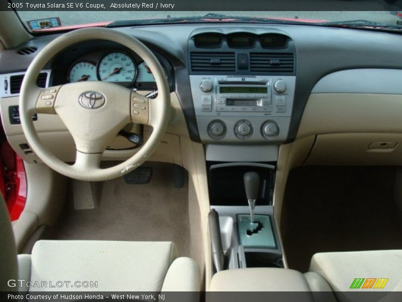 Absolutely Red / Ivory 2005 Toyota Solara SE V6 Coupe