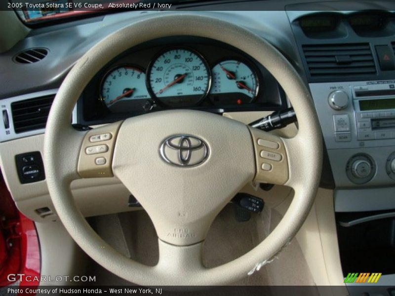 Absolutely Red / Ivory 2005 Toyota Solara SE V6 Coupe