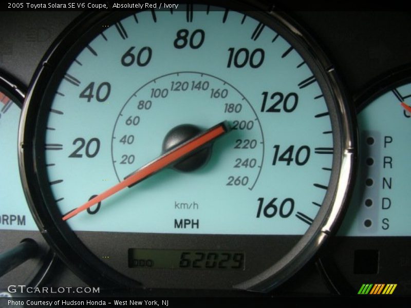 Absolutely Red / Ivory 2005 Toyota Solara SE V6 Coupe