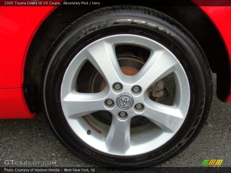 Absolutely Red / Ivory 2005 Toyota Solara SE V6 Coupe