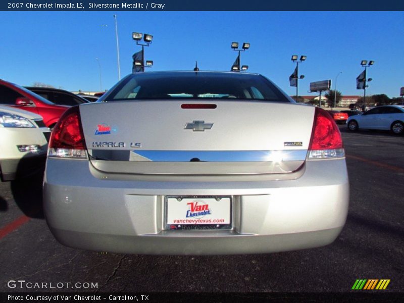 Silverstone Metallic / Gray 2007 Chevrolet Impala LS