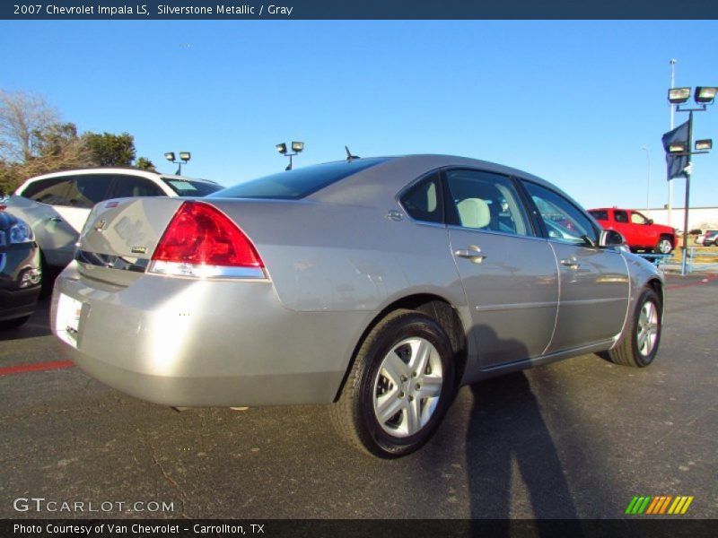 Silverstone Metallic / Gray 2007 Chevrolet Impala LS