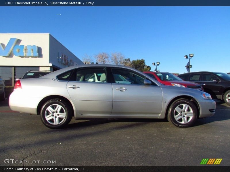 Silverstone Metallic / Gray 2007 Chevrolet Impala LS