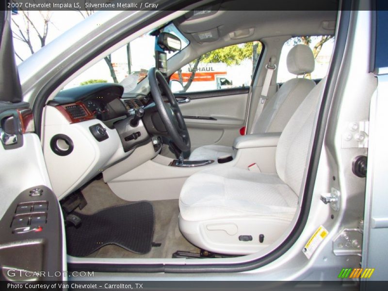 Silverstone Metallic / Gray 2007 Chevrolet Impala LS