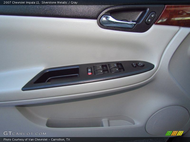Silverstone Metallic / Gray 2007 Chevrolet Impala LS
