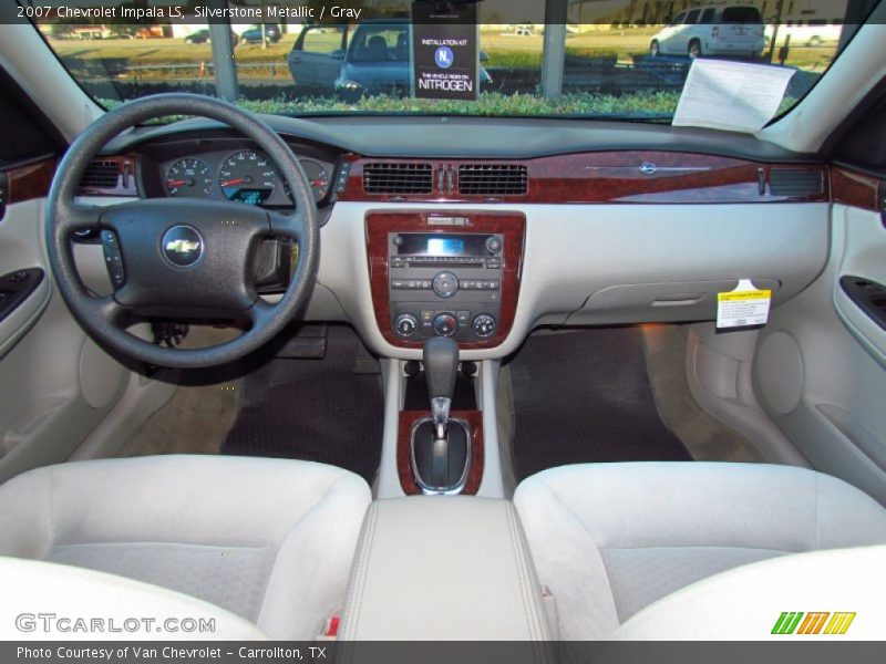 Silverstone Metallic / Gray 2007 Chevrolet Impala LS