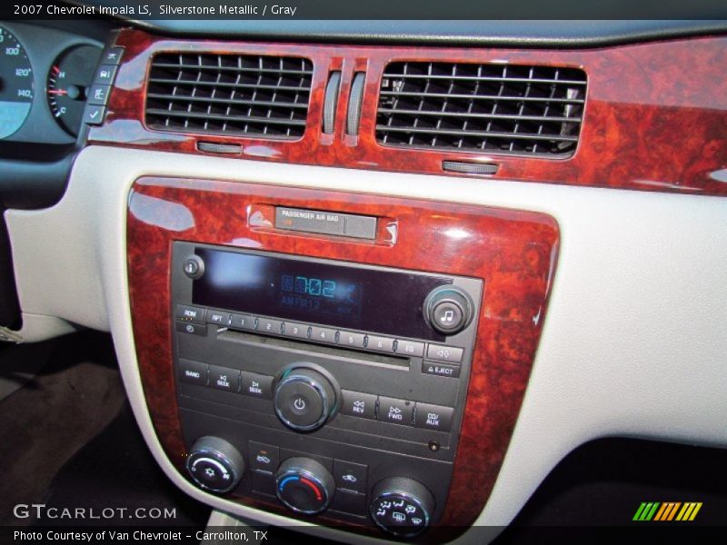 Silverstone Metallic / Gray 2007 Chevrolet Impala LS