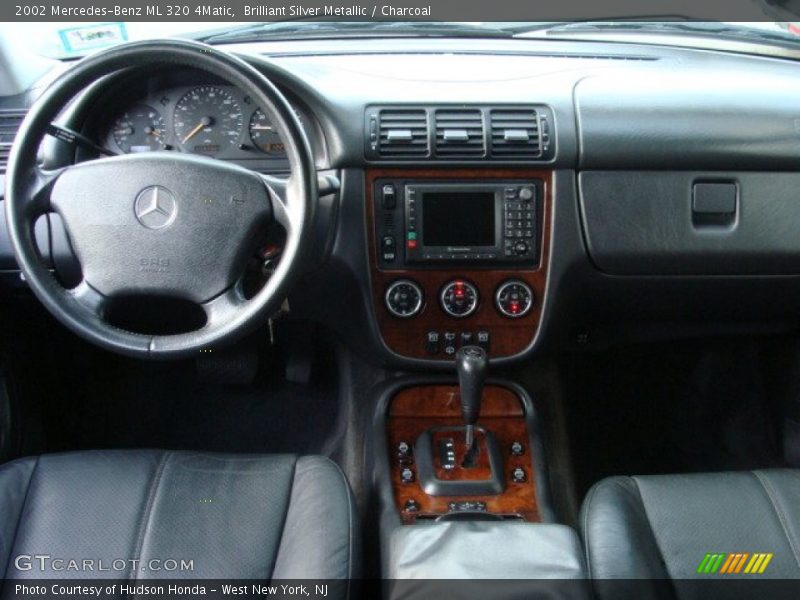Brilliant Silver Metallic / Charcoal 2002 Mercedes-Benz ML 320 4Matic