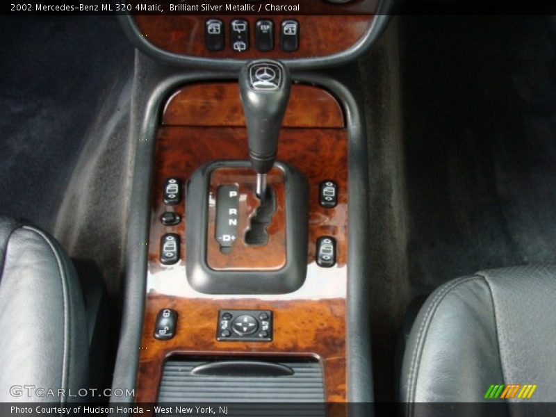 Brilliant Silver Metallic / Charcoal 2002 Mercedes-Benz ML 320 4Matic