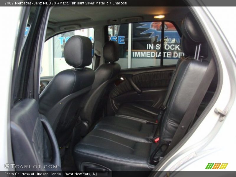 Brilliant Silver Metallic / Charcoal 2002 Mercedes-Benz ML 320 4Matic