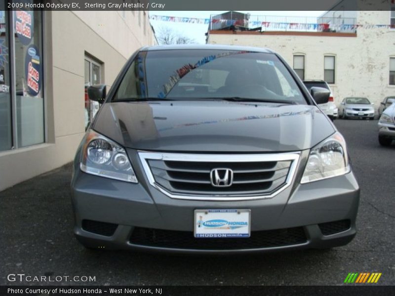 Sterling Gray Metallic / Gray 2009 Honda Odyssey EX