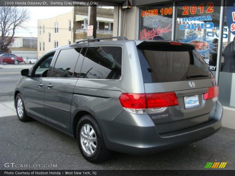 Sterling Gray Metallic / Gray 2009 Honda Odyssey EX