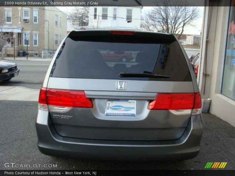 Sterling Gray Metallic / Gray 2009 Honda Odyssey EX