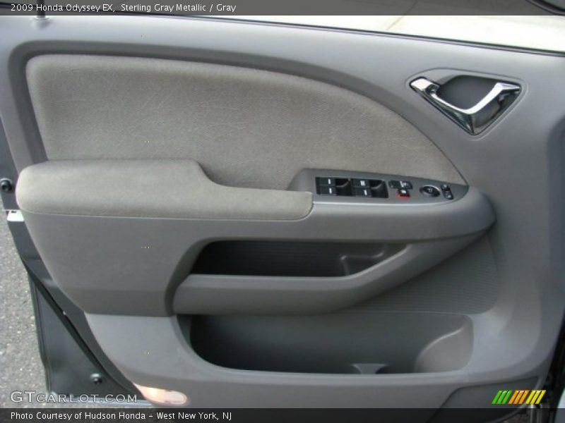 Sterling Gray Metallic / Gray 2009 Honda Odyssey EX