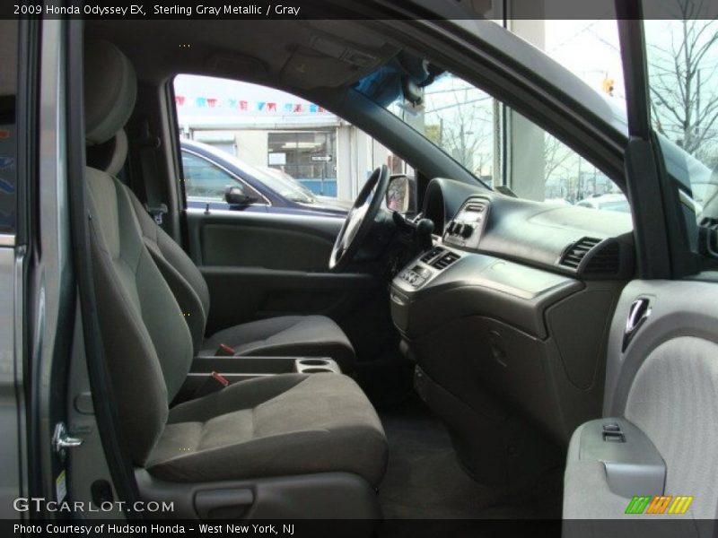 Sterling Gray Metallic / Gray 2009 Honda Odyssey EX