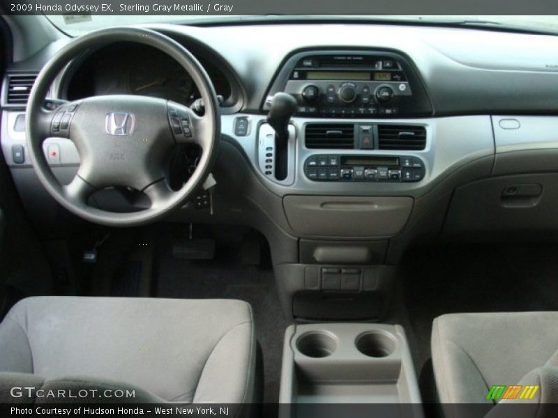 Sterling Gray Metallic / Gray 2009 Honda Odyssey EX