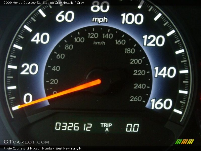Sterling Gray Metallic / Gray 2009 Honda Odyssey EX