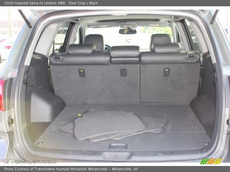 Steel Gray / Black 2009 Hyundai Santa Fe Limited 4WD