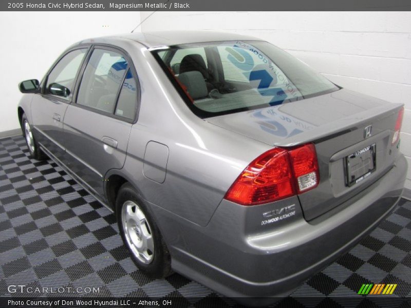 Magnesium Metallic / Black 2005 Honda Civic Hybrid Sedan