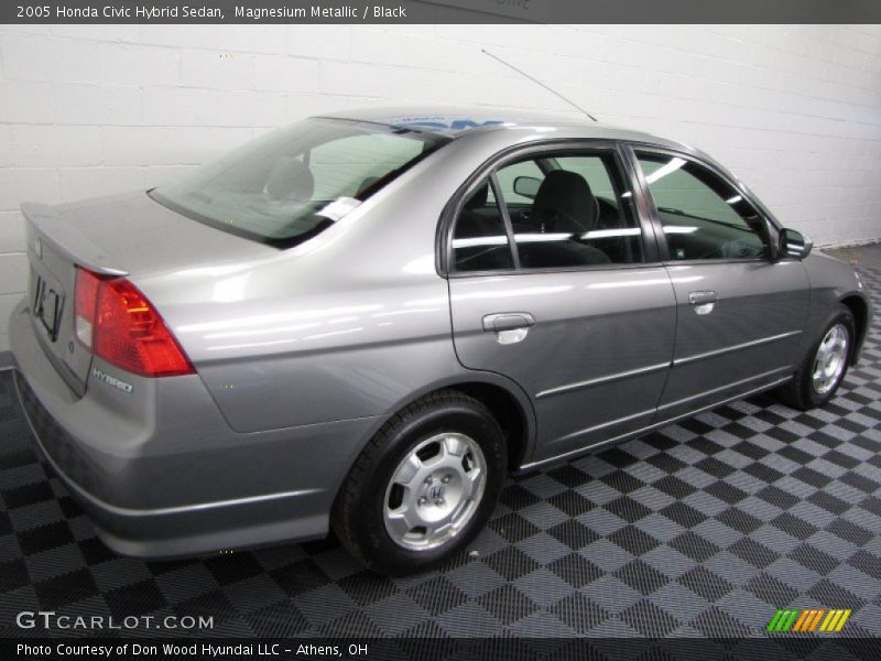 Magnesium Metallic / Black 2005 Honda Civic Hybrid Sedan