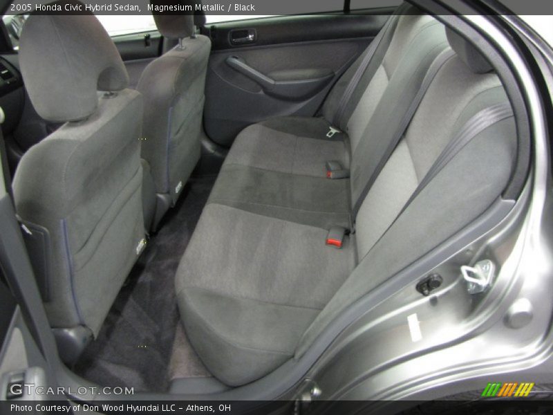  2005 Civic Hybrid Sedan Black Interior