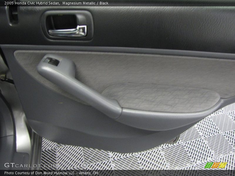 Magnesium Metallic / Black 2005 Honda Civic Hybrid Sedan