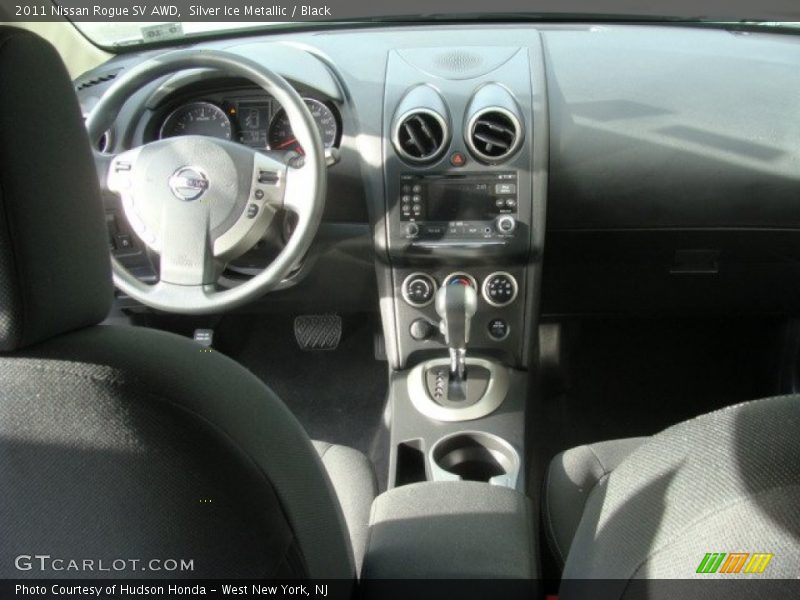 Silver Ice Metallic / Black 2011 Nissan Rogue SV AWD