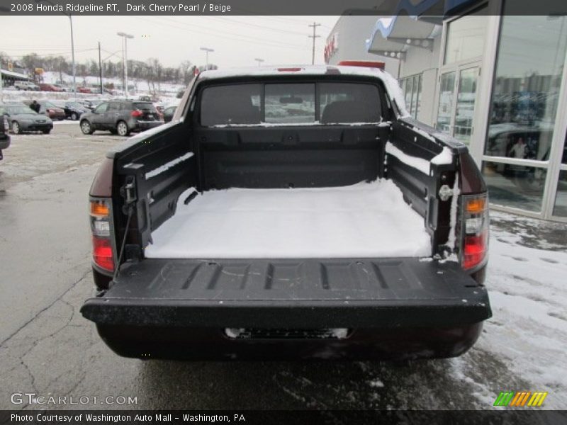 Dark Cherry Pearl / Beige 2008 Honda Ridgeline RT