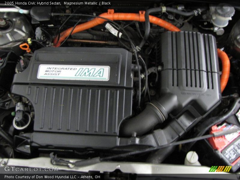  2005 Civic Hybrid Sedan Engine - 1.3L SOHC 8V i-VTEC 4 Cylinder IMA Gasoline/Electric Hybrid
