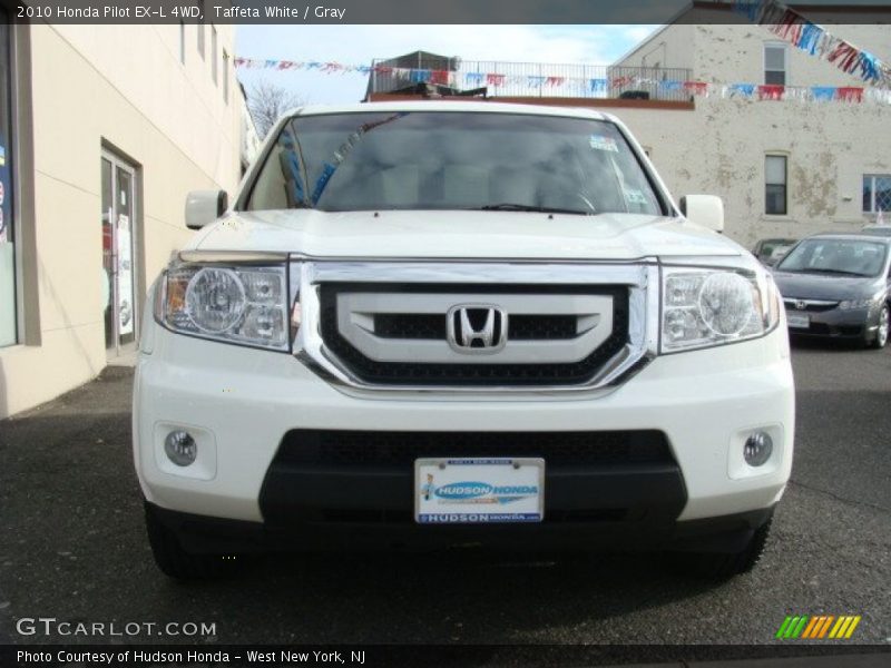 Taffeta White / Gray 2010 Honda Pilot EX-L 4WD